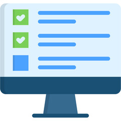 Fototapeta premium Survey Icon