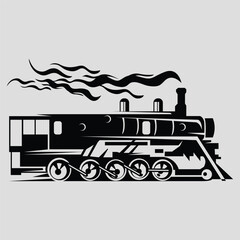 On a station platform. Vector illustration on the subject of train, tram, subway ride