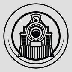 On a station platform. Vector illustration on the subject of train, tram, subway ride