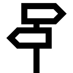 Directions - Simple Camping Icon - Outdoor & Nature Exploration