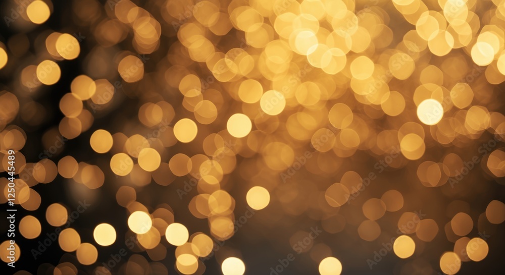 Aufkleber elegant golden bokeh background with soft lights creating a warm and festive atmosphere ideal for ce
