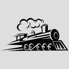 On a station platform. Vector illustration on the subject of train, tram, subway ride