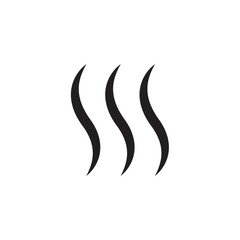 Odorless icon with crossed circle over smell lines to indicate no odor