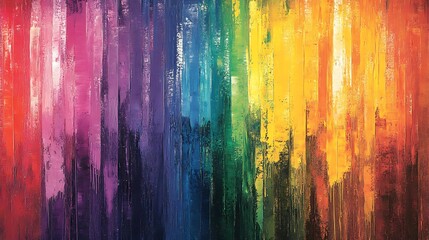 Colorful abstract vertical stripes