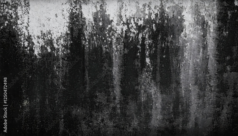 Poster textured abstract black and white grunge background with rough vertical pattern, perfect for urban d
