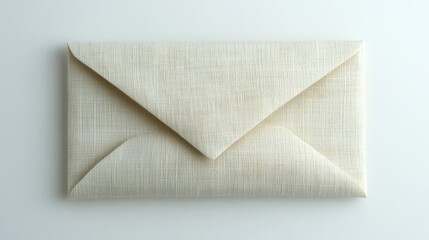 Elegant Closed Envelope on Soft Background for Stationery Projects