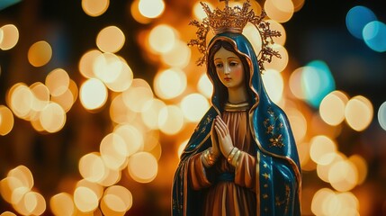 Our Lady of Grace: A Portrait of Devotion and Divine Elegance