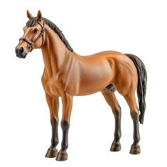 Obraz premium A remote control car with sleek body and fast speed, isolated on white background on white background - Image