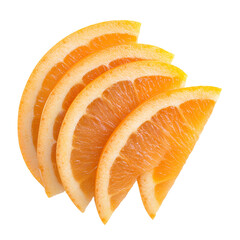 Fresh Orange Slices, Juicy Citrus Segments, Vibrant Fruit, Healthy Snack
