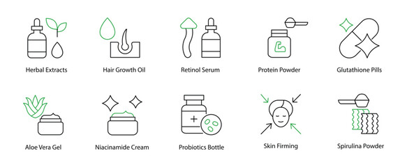 Natural Beauty and Wellness Essentials: Herbal Extracts and Supplements