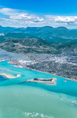 Obraz premium Town Nelson, Tasman Bay, South Island, New Zealand, Oceania.