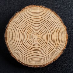 Natural patterns of geometry in tree rings close-up view timeless growth rhythms in nature