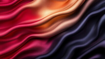 Fototapeta premium Gradient Red Orange Purple Fabric Texture