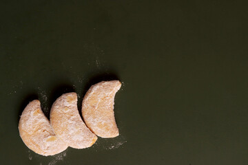 putri salju cookies eid mubarak asian kue kering indonesian traditional snack bake flour homemade