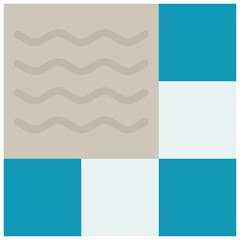 Obraz premium Tile Floor Installation icon