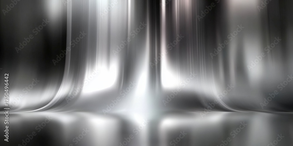 Aufkleber abstract silver background with blurred lines for creative and modern design projects and art applic