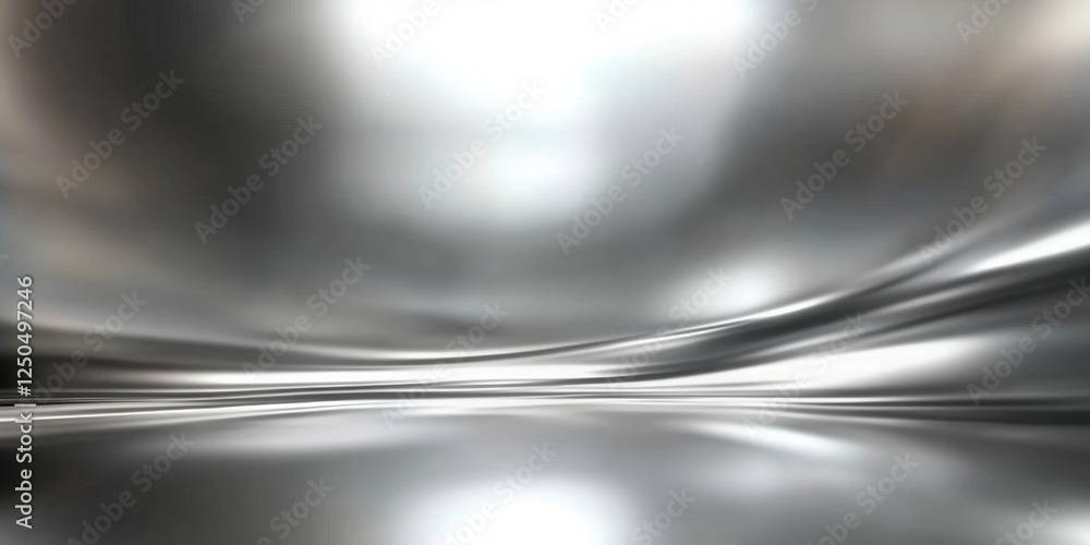 Poster abstract silver background with blurred lines creating a smooth and elegant effect suitable for vari