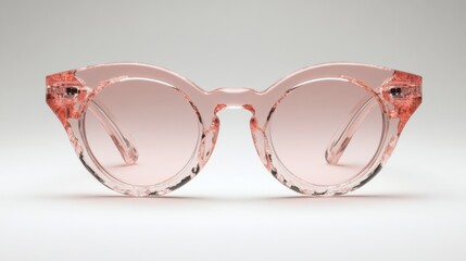 Stylish Transparent Pink Sunglasses for Fashion and Trendy Look