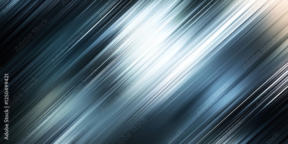 Poster abstract silver background with smooth lines and soft textures for creative and modern design projec