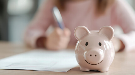 Debt Counselor Helping Family Create Effective Budget Plan