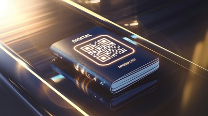 Digital Passport with QR Code – The Future of Secure Identification and Travel,  electronic passport, biometric passport, smart passport, e-passport