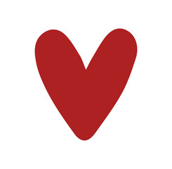 Valentine Heart Love Vector illustration, Happy Valentines Day Clipart Design