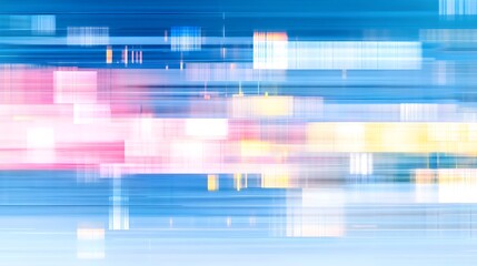 A Colorful Abstract Motion Background with Blurred Lines and Soft Hues