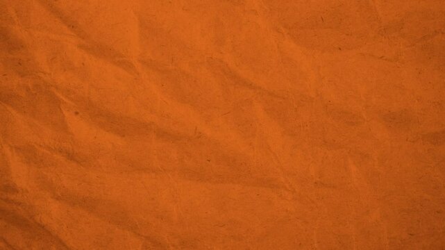 Orrange Crumped Paper Texture Background HD