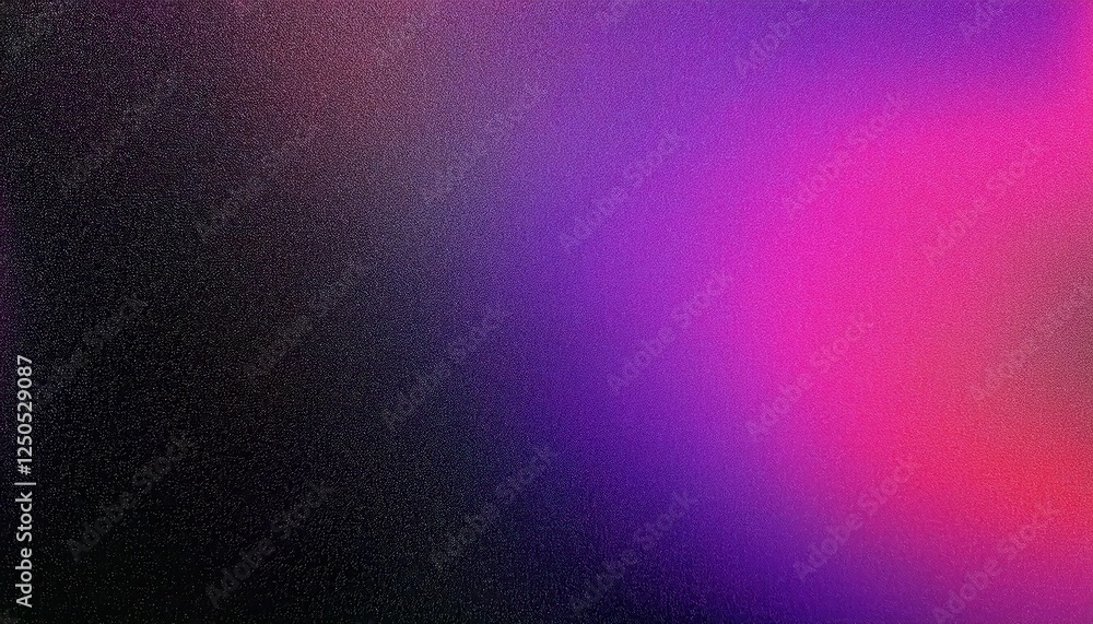 Fototapete abstract gradient texture in pink and purple hues with grainy effect for modern background and digit
