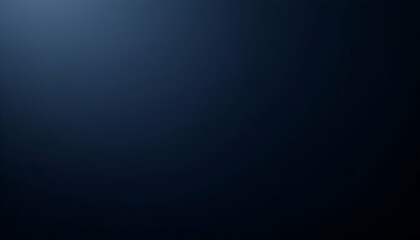 Dark Blue Blurred Gradient Background &ndash; Soft Abstract Minimalist Texture with Smooth Light Effect &ndash; Modern Aesthetic Backdrop for Wallpapers, Presentations, Graphic Design, and Digital Art
