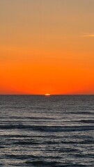 Obraz premium sunset over the sea