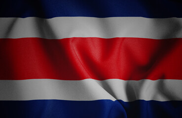 Costa Rica. Flag. Symbol of state power