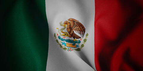 Mexico. Flag. Symbol of state power.