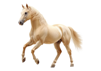 Photo of beige horse.