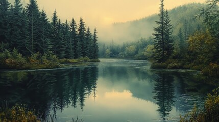 Fototapeta premium quiet, water, calm, peaceful