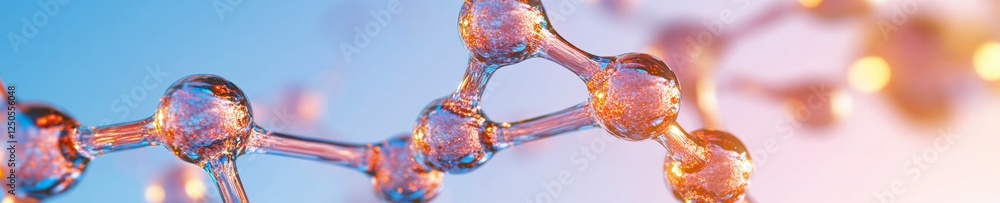 Poster Contemporary Molecular Visualization Glossy Models of Atomic Structures in Gradient Space - Advanced Biochemistry Education and Digital Scientific Tool