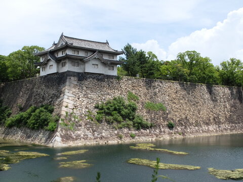 Foso del castillo de Osaka