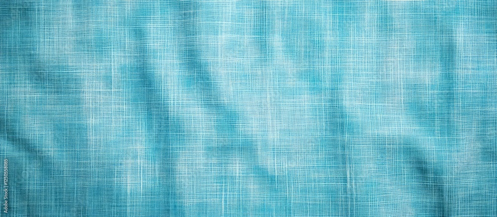 Poster soft light blue fabric texture background ideal for text placement and design projects. perfect for 