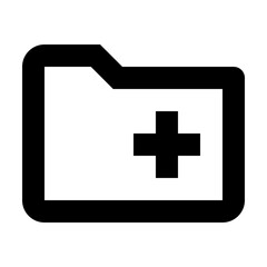 Add Folder - Simple File & Folder Icon