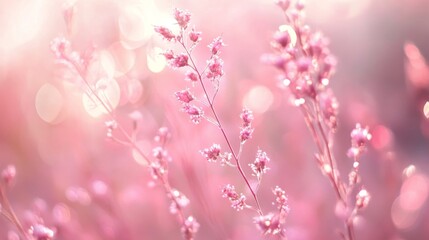 Obraz premium Enhancing pink glitter bokeh glow photography studio visual art creative environment artistic viewpoint delicate aesthetics