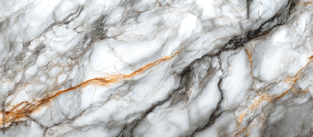 Poster elegant high-resolution marble texture with intricate patterns and subtle gold veining for use in de