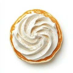 Delicious Pancake Whipped Cream Topping 