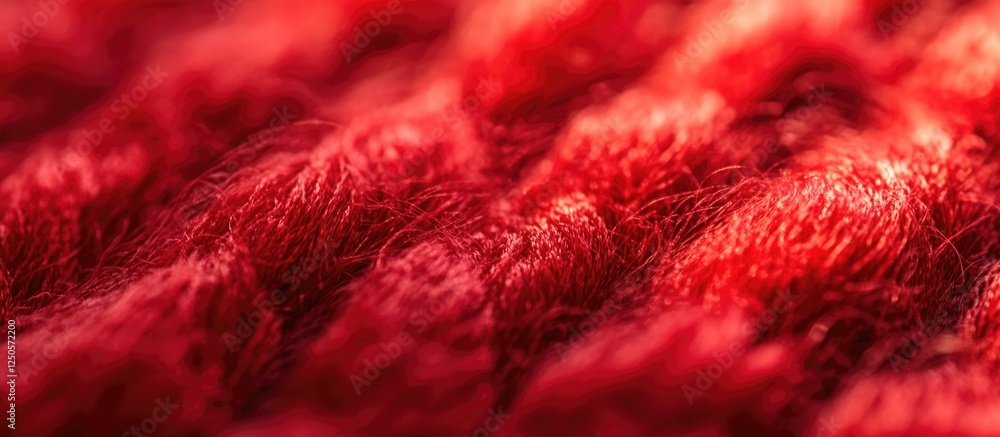 Poster close up of red textured surface offering space for text and design elements in a vibrant and engagi