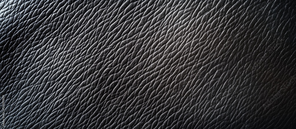 Poster elegant black leather texture with a subtle gradient ideal for backgrounds and copy space in luxury 