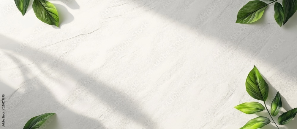 Poster minimalist corporate branding mockup featuring textured paper surfaces with natural lighting and amp