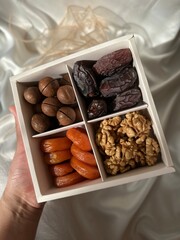chocolate and nuts