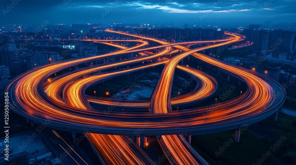 Aufkleber exploring neonlit data highways digital realm visual art cyber environment futuristic perspective in
