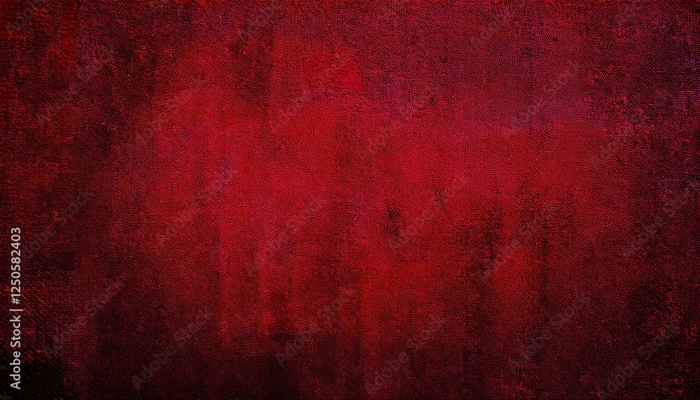 Poster deep red textured canvas background with subtle dark shading, ideal for design projects, abstract art, and minimalistic spaces