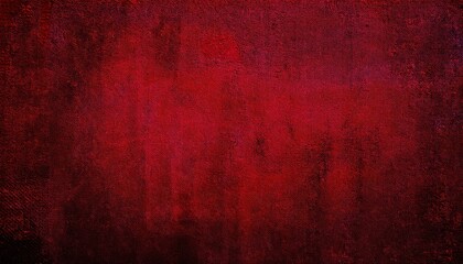 Obraz premium deep red textured canvas background with subtle dark shading, ideal for design projects, abstract art, and minimalistic spaces