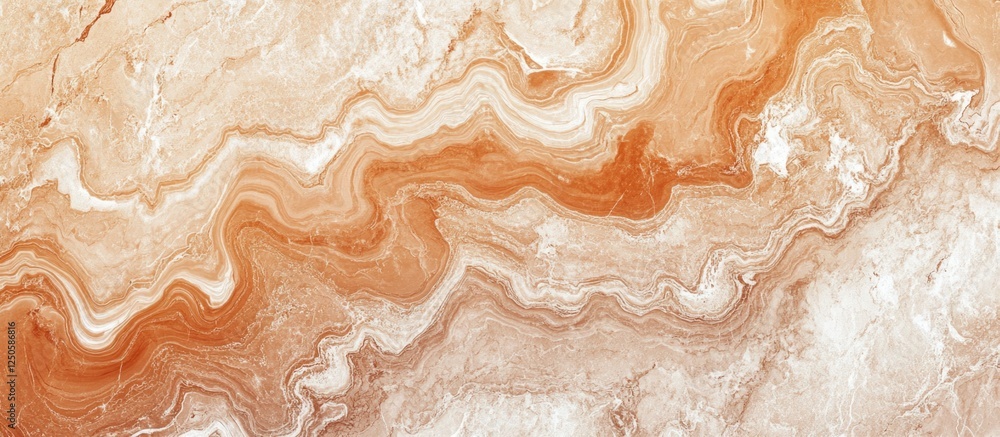 Poster high resolution natural brown marble texture with intricate patterns and warm tones for elegant back